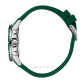 BEVERLY HILLS POLO CLUB BP3730X.375 Multi Function Green Silicone Strap